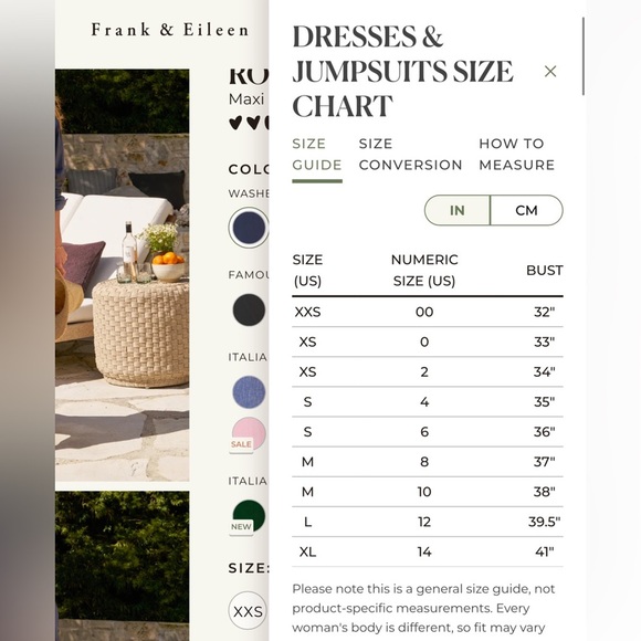 Frank & Eileen Rory Shirtdress Maxi Dress In Olive Size XL Washed Linen Made USA - Picture 16 of 16
